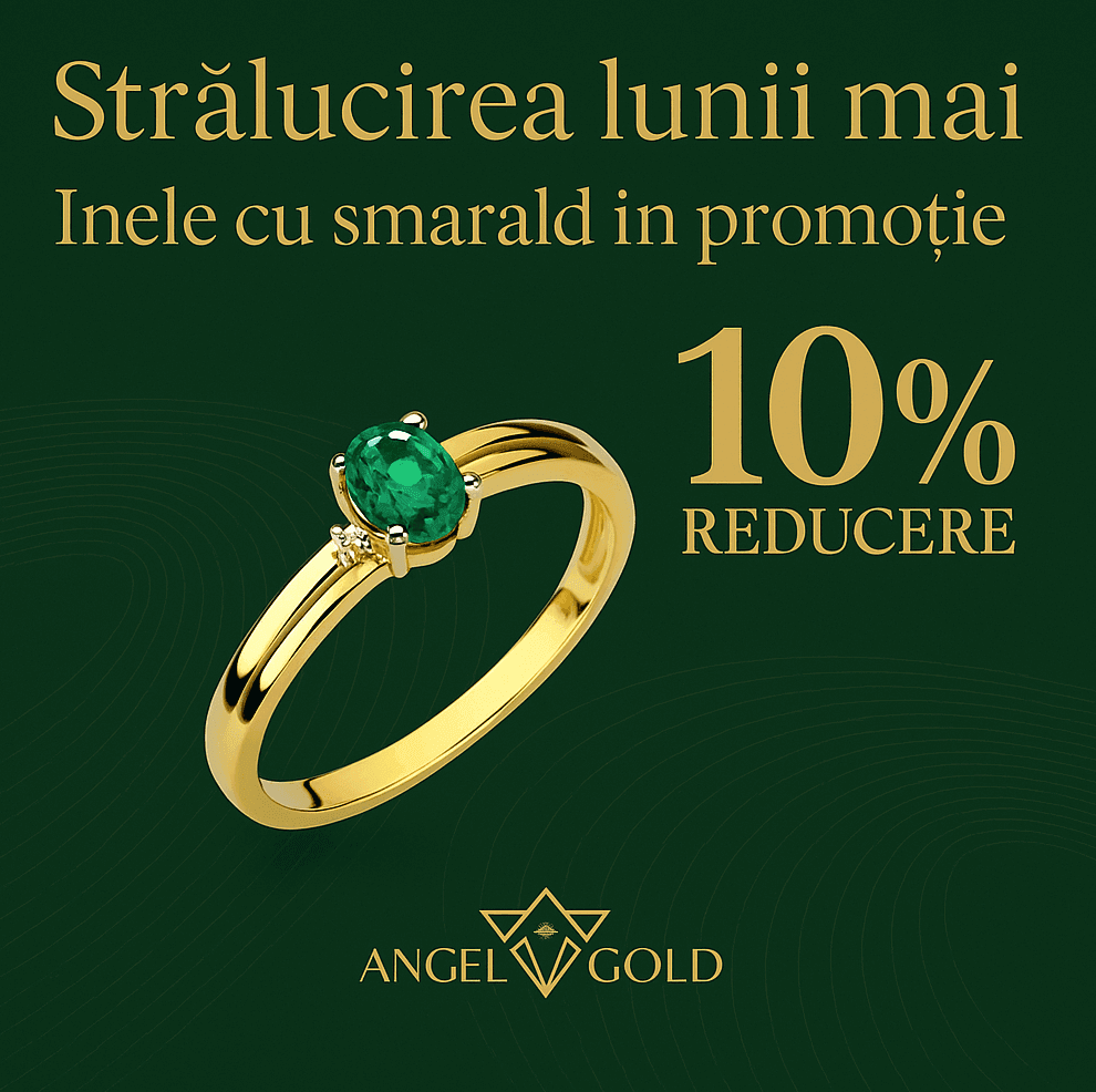 Cod Reducere Angel Gold | Reduceri la inele cu smalard -10%
