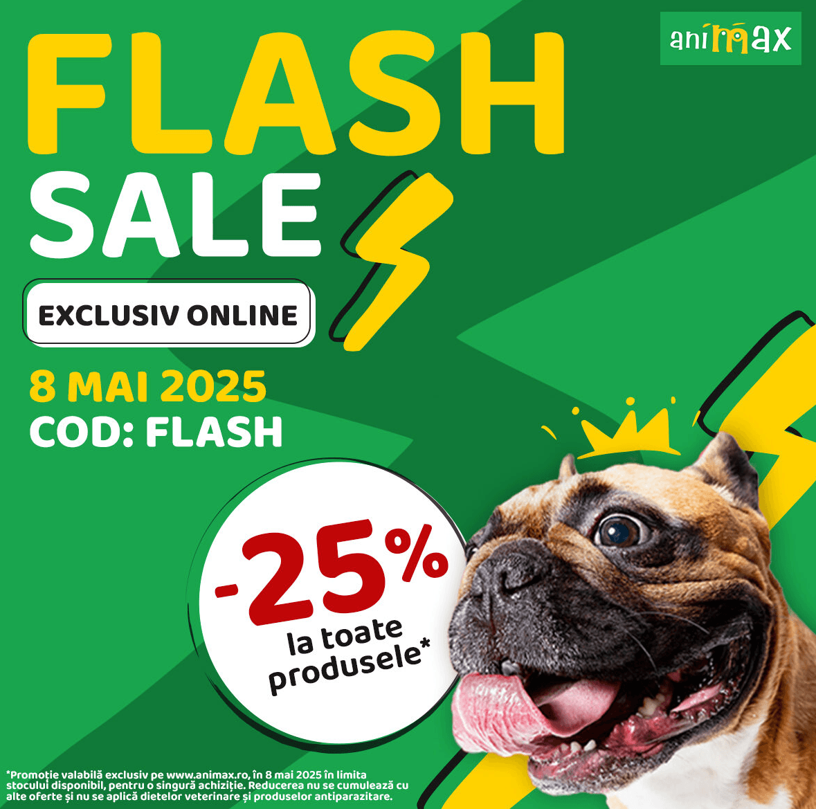 Cod Reducere Animax | Flash Sale reduceri la toate produsele