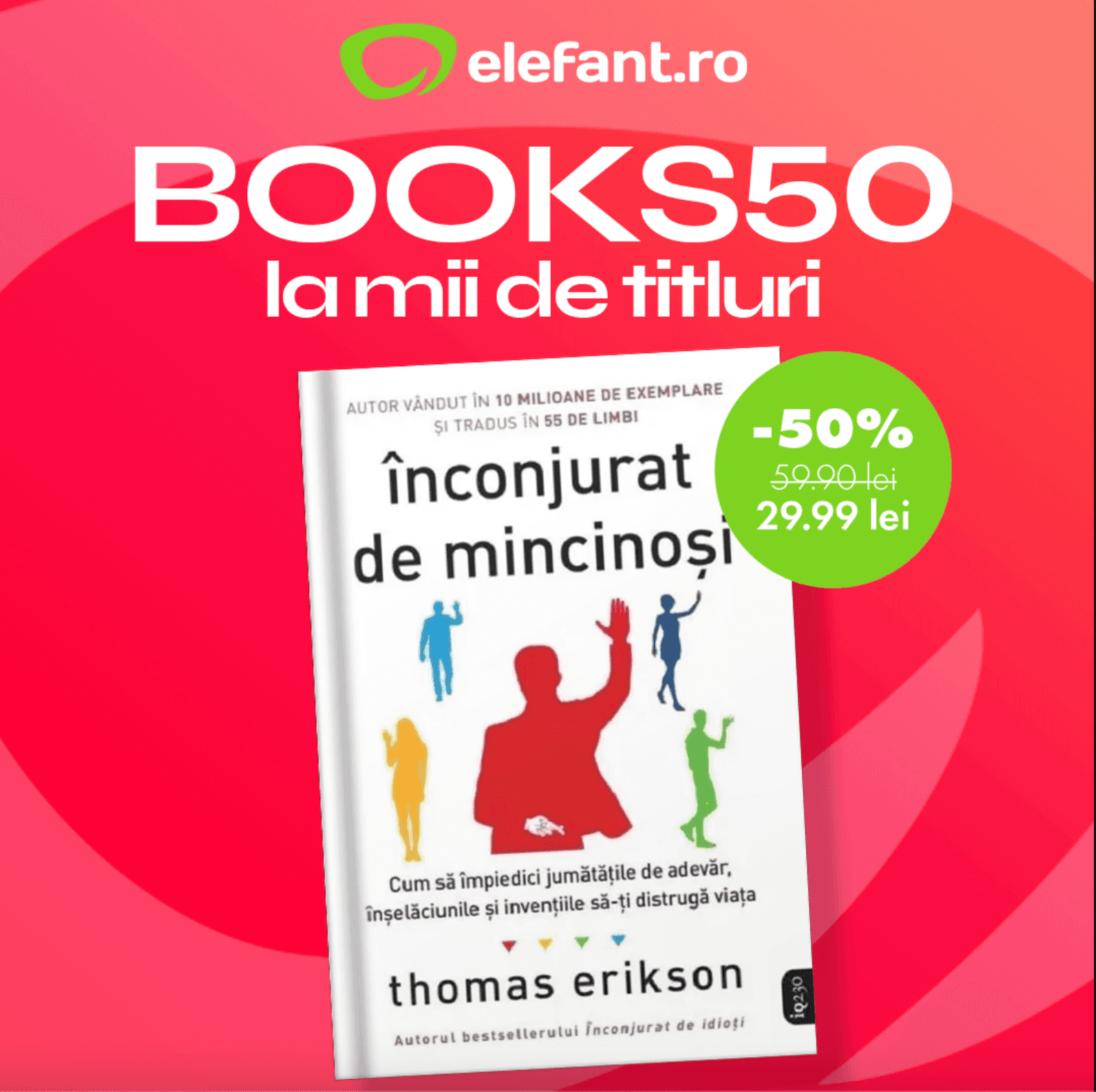 Cod Reducere Elefant | Reduceri la mii de titluri -50%