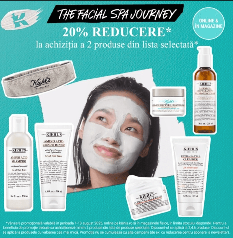 Cod Reducere Kiehls | Reduceri la produsele SPA