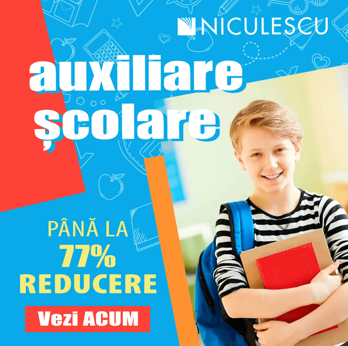 Cod Reducere Niculescu | Reduceri de 77% la produse scolare