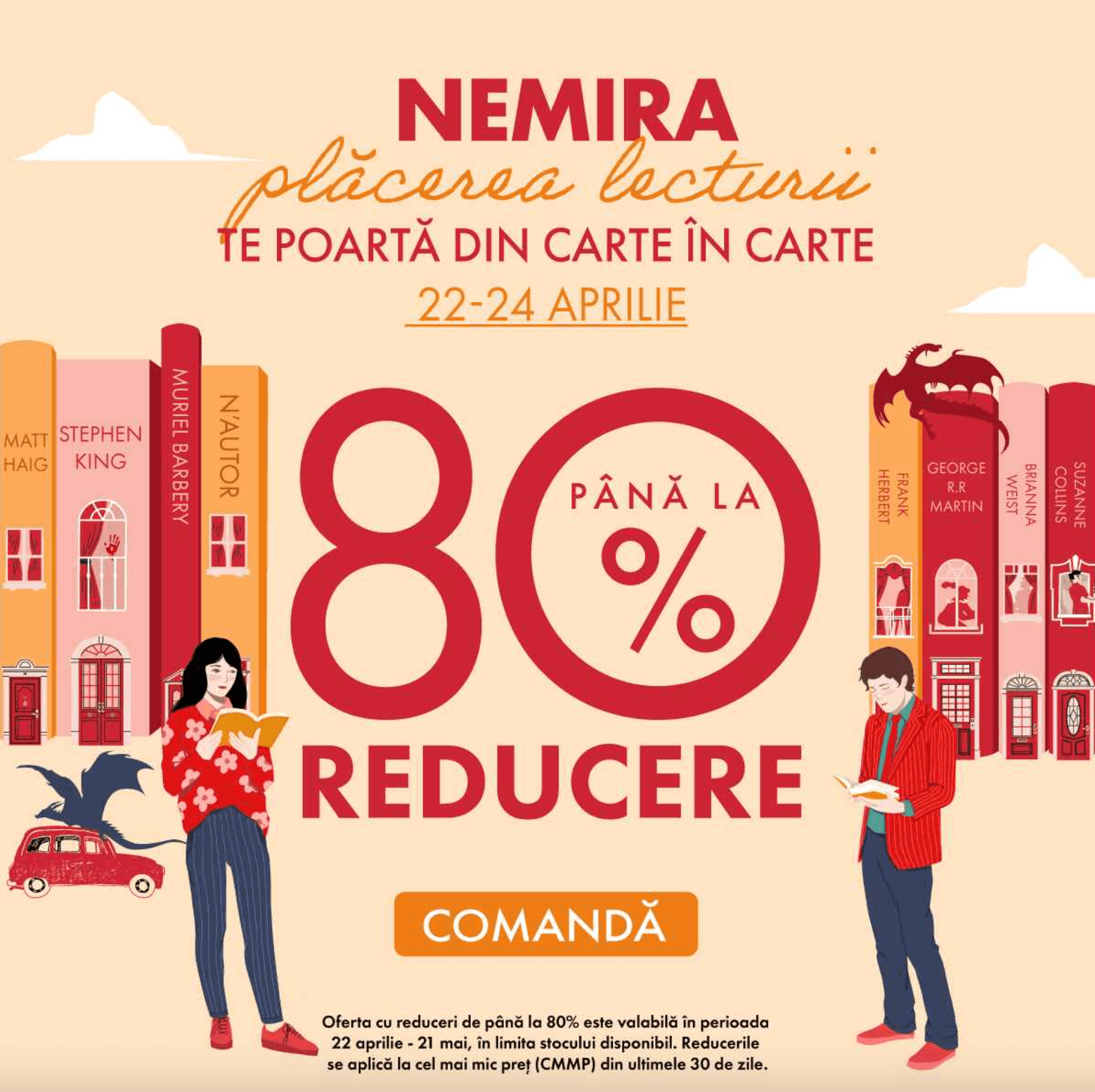 Cod Reducere Nimeria | Până la 80% reducere pe nemira.ro!