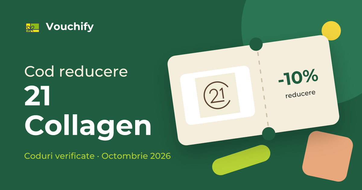 21 Collagen - Coduri Reducere și Vouchere Octombrie 2026