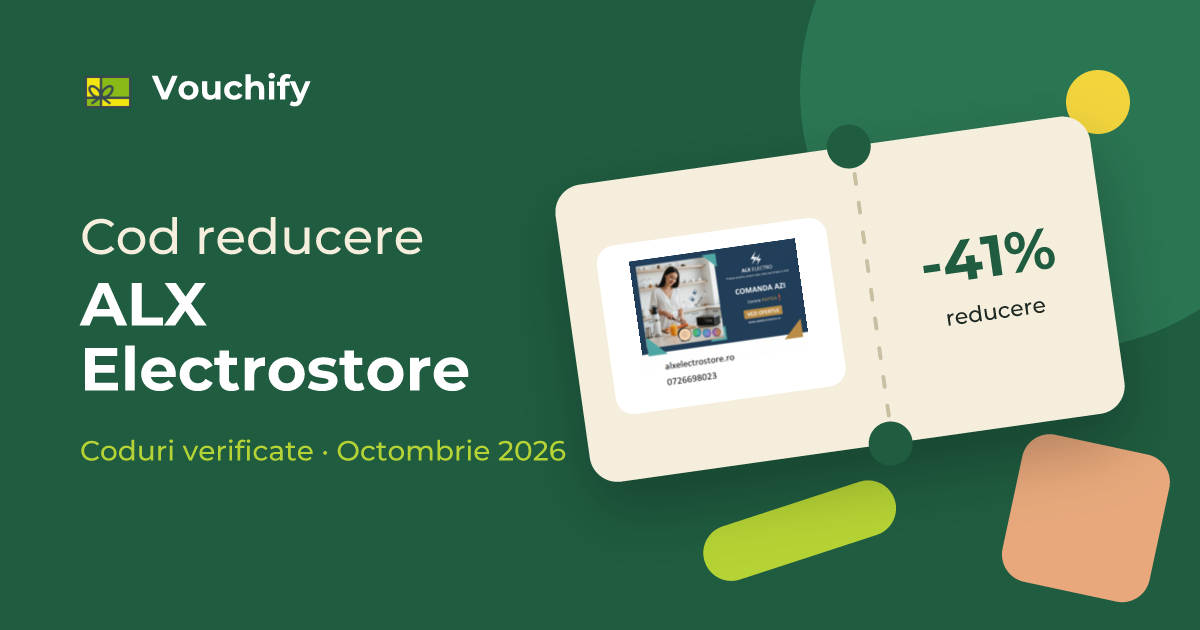ALX Electrostore - Coduri Reducere și Vouchere Octombrie 2026