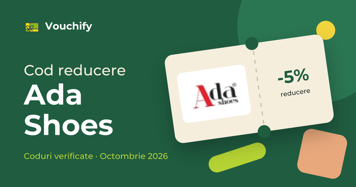 Ada Shoes - Coduri Reducere și Vouchere Octombrie 2026