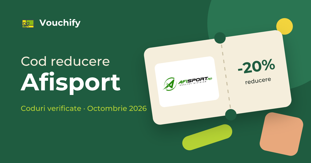 Afisport - Coduri Reducere și Vouchere Octombrie 2026