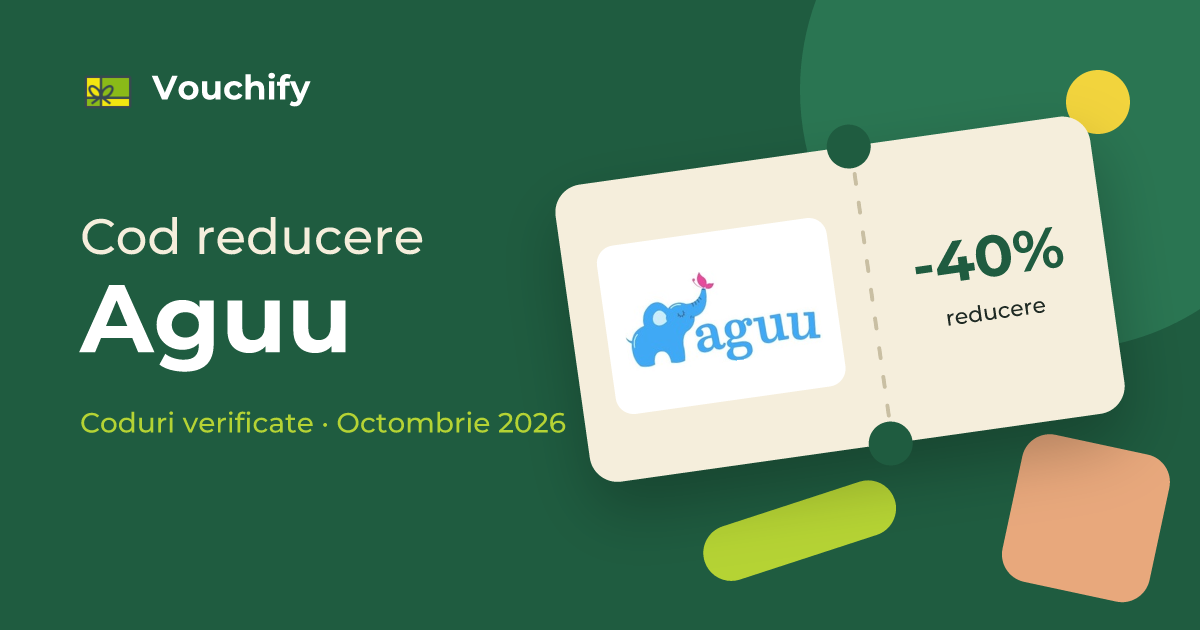 Aguu - Coduri Reducere și Vouchere Octombrie 2026