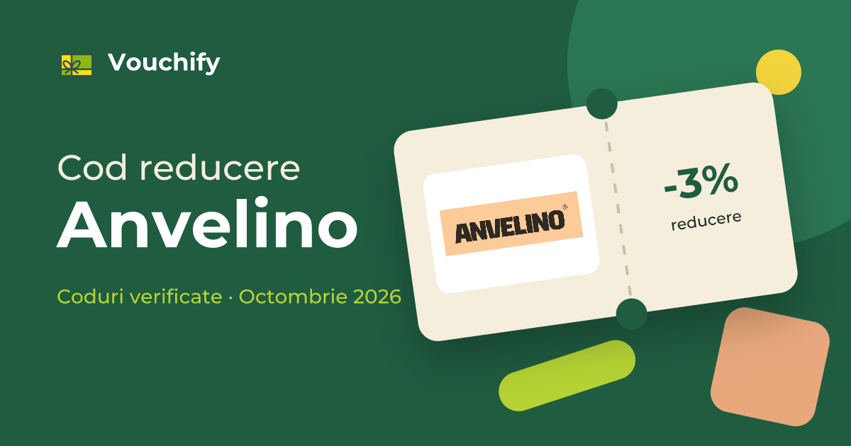 Anvelino - Coduri Reducere și Vouchere Octombrie 2026