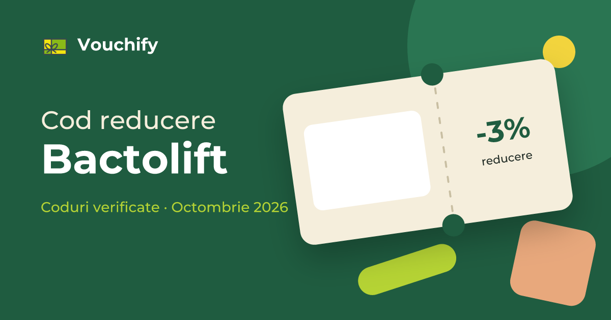 Bactolift - Coduri Reducere și Vouchere Octombrie 2026
