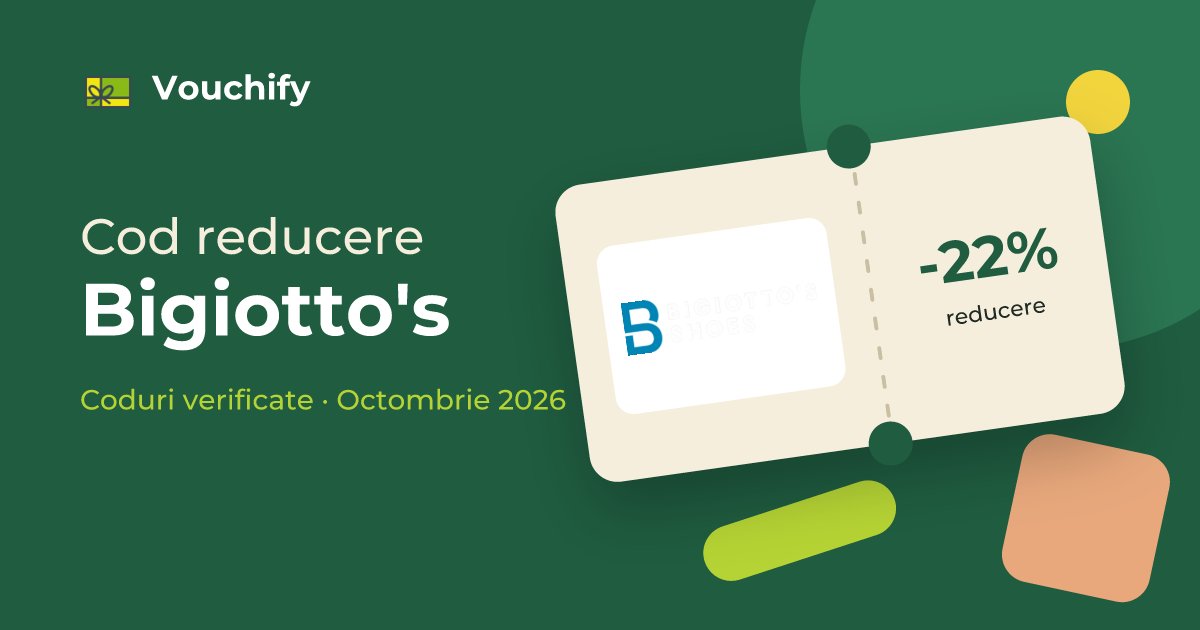 Bigiotto's - Coduri Reducere și Vouchere Octombrie 2026