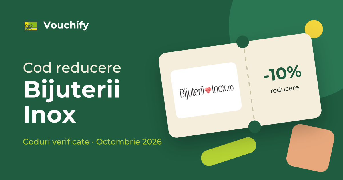 Bijuterii Inox - Coduri Reducere și Vouchere Octombrie 2026