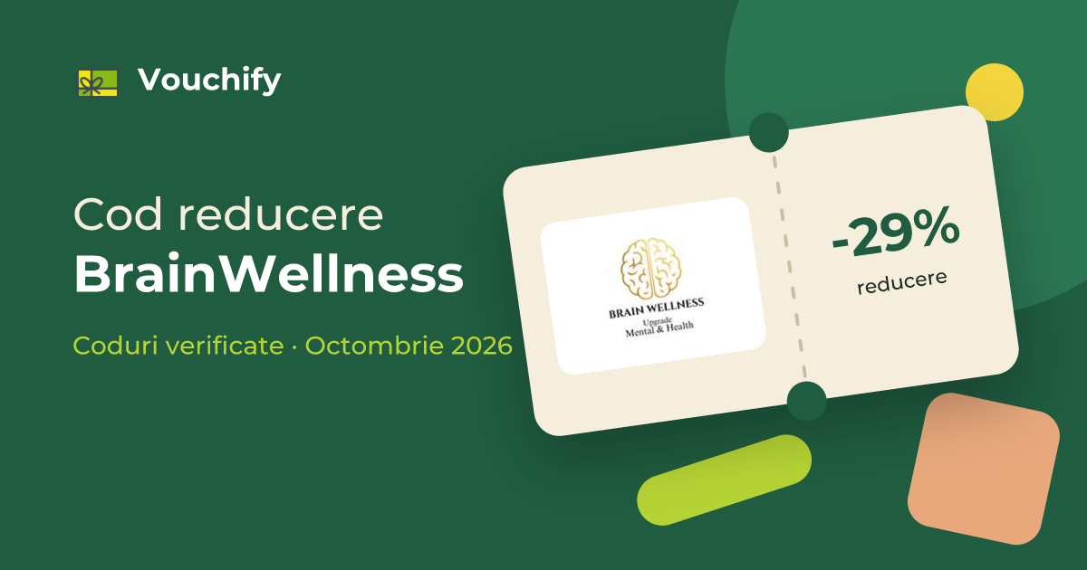 BrainWellness - Coduri Reducere și Vouchere Octombrie 2026