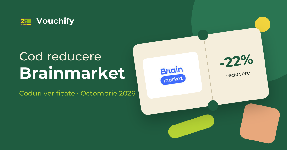 Brainmarket - Coduri Reducere și Vouchere Octombrie 2026