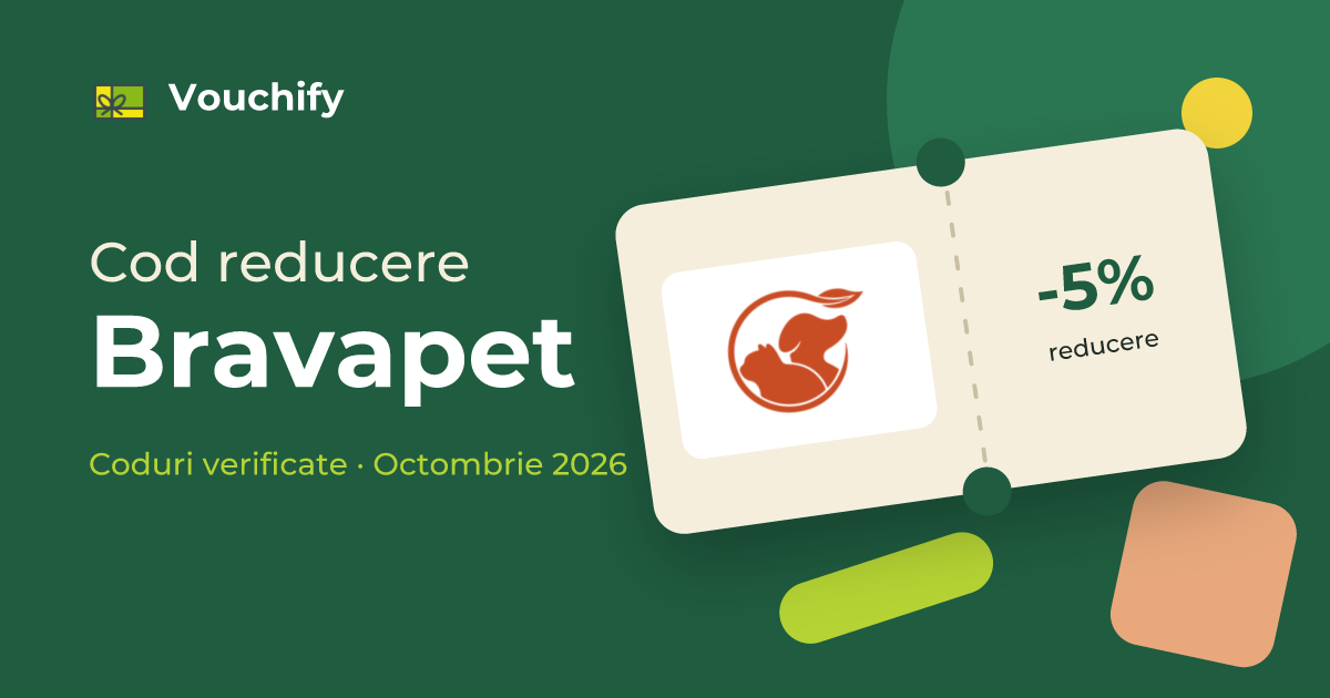 Bravapet - Coduri Reducere și Vouchere Octombrie 2026