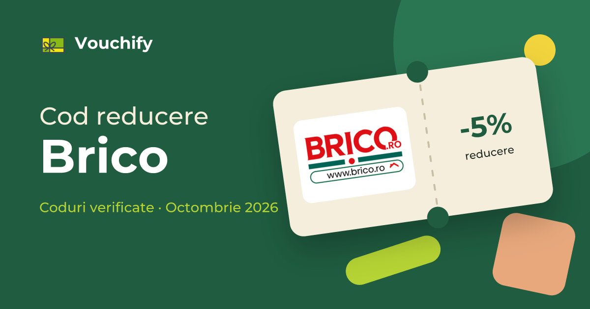 Brico - Coduri Reducere și Vouchere Octombrie 2026