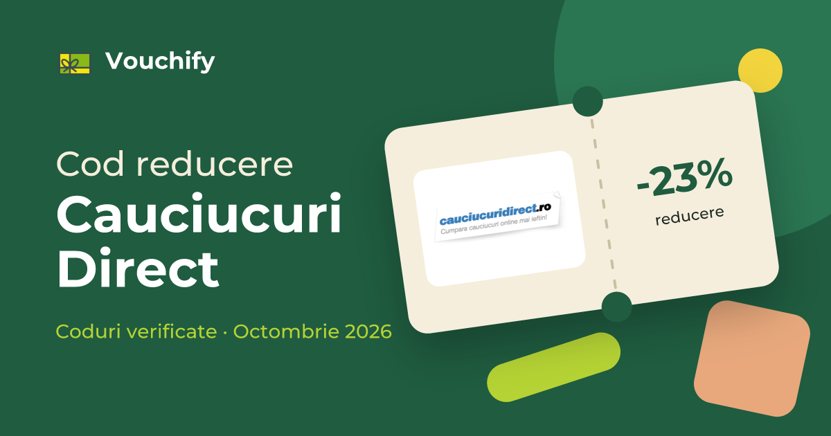 Cauciucuri Direct - Coduri Reducere și Vouchere Octombrie 2026