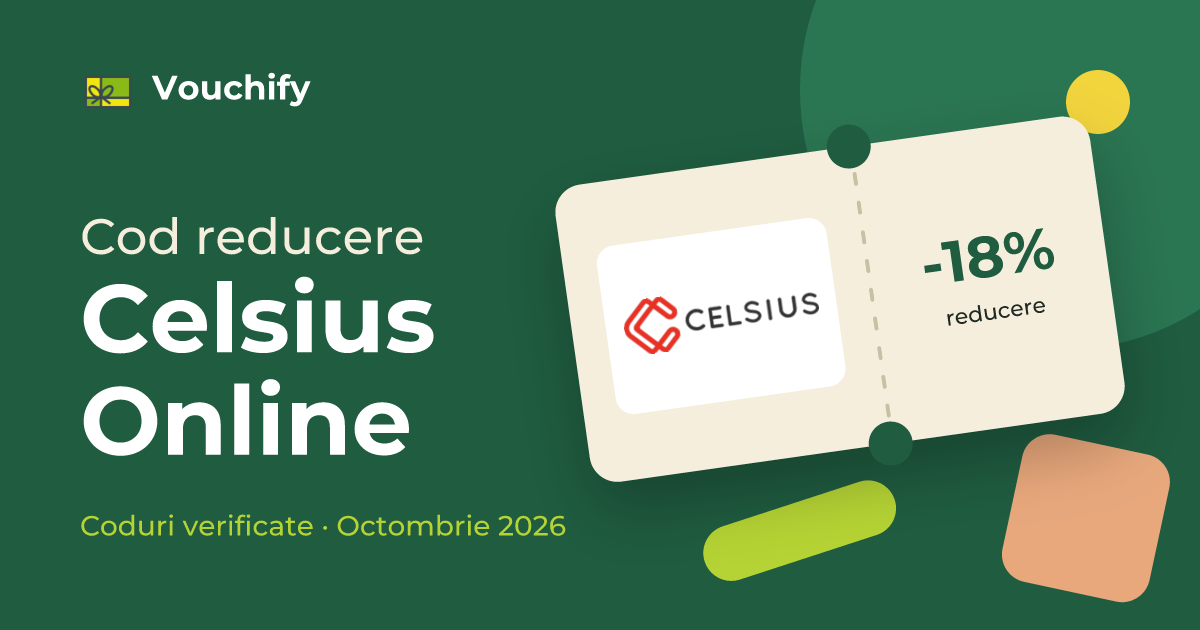 Celsius Online - Coduri Reducere și Vouchere Octombrie 2026