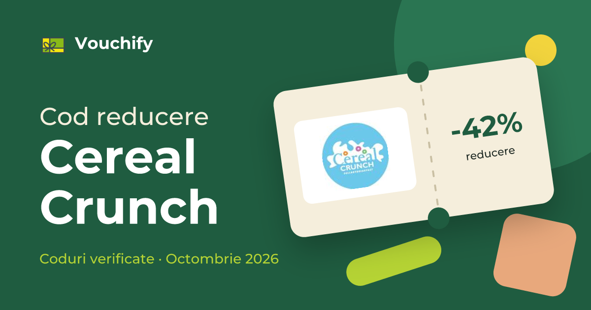 Cereal Crunch - Coduri Reducere și Vouchere Octombrie 2026