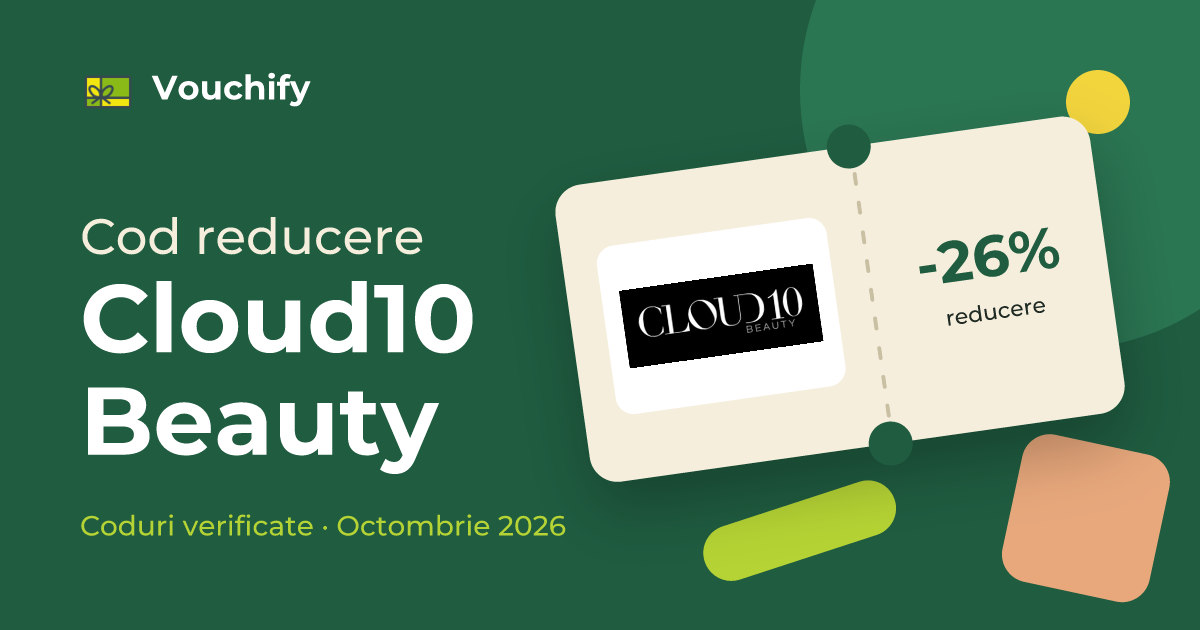 Cloud10 Beauty - Coduri Reducere și Vouchere Octombrie 2026