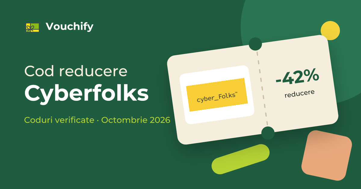 Cyberfolks - Coduri Reducere și Vouchere Octombrie 2026