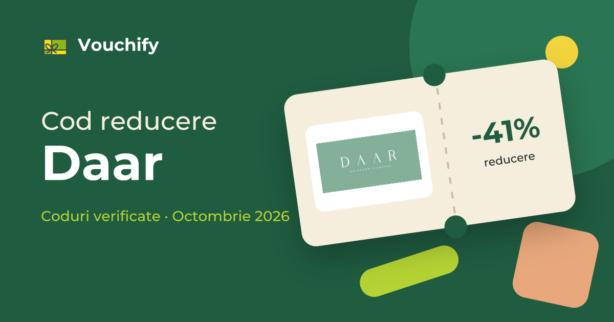 Daar - Coduri Reducere și Vouchere Octombrie 2026