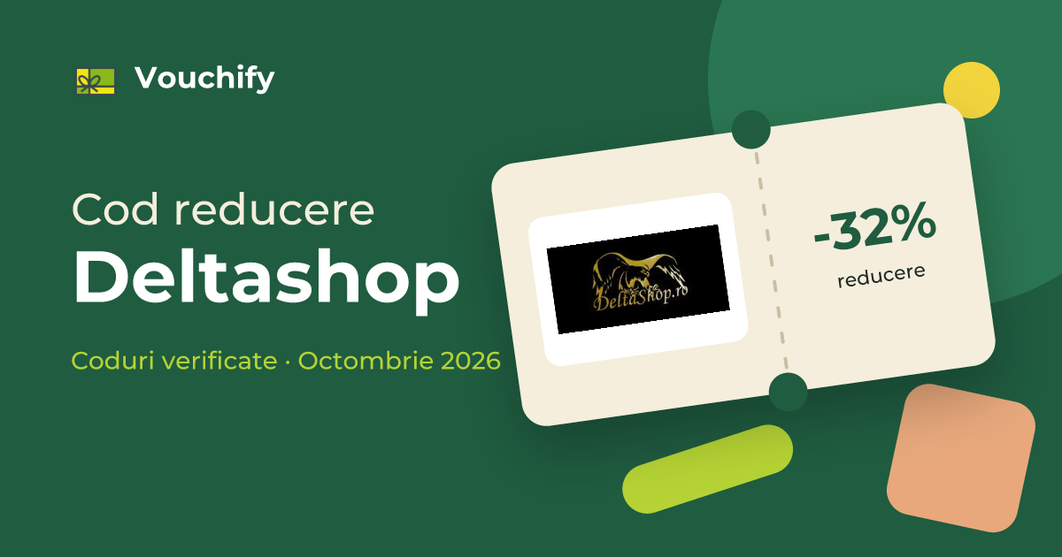 Deltashop - Coduri Reducere și Vouchere Octombrie 2026
