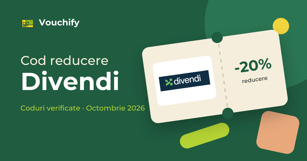 Divendi - Coduri Reducere și Vouchere Octombrie 2026