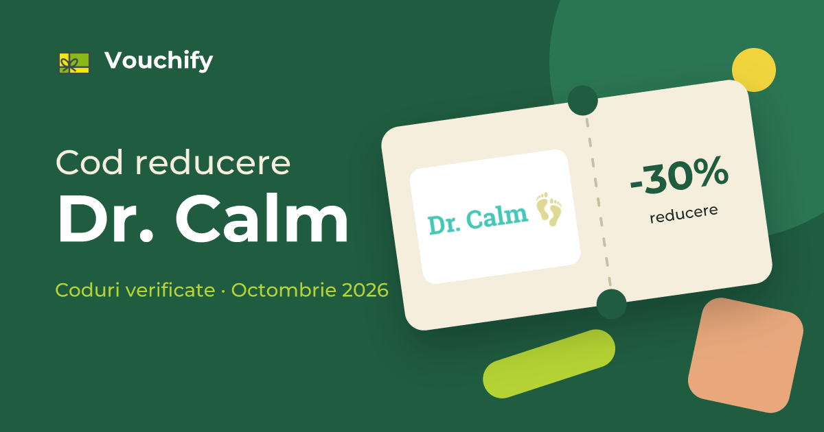 Dr. Calm - Coduri Reducere și Vouchere Octombrie 2026