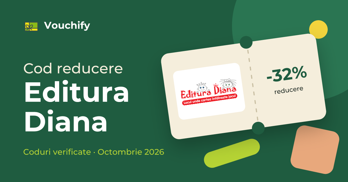 Editura Diana - Coduri Reducere și Vouchere Octombrie 2026