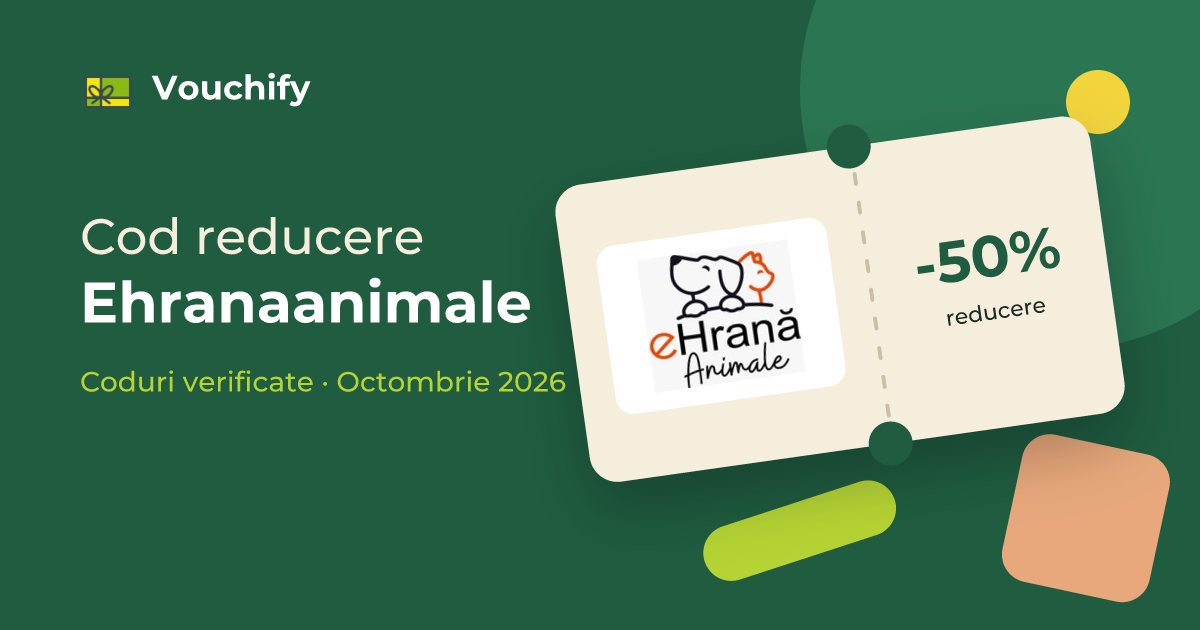 Ehranaanimale - Coduri Reducere și Vouchere Octombrie 2026