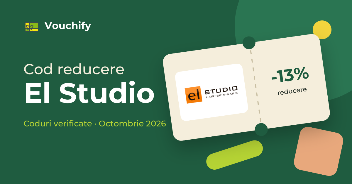 El Studio - Coduri Reducere și Vouchere Octombrie 2026