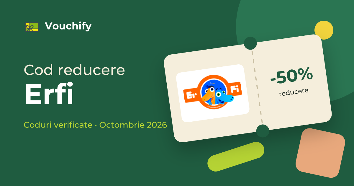 Erfi - Coduri Reducere și Vouchere Octombrie 2026