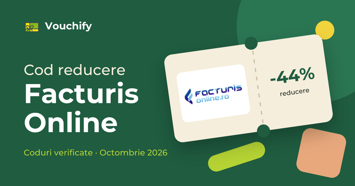 Facturis Online - Coduri Reducere și Vouchere Octombrie 2026