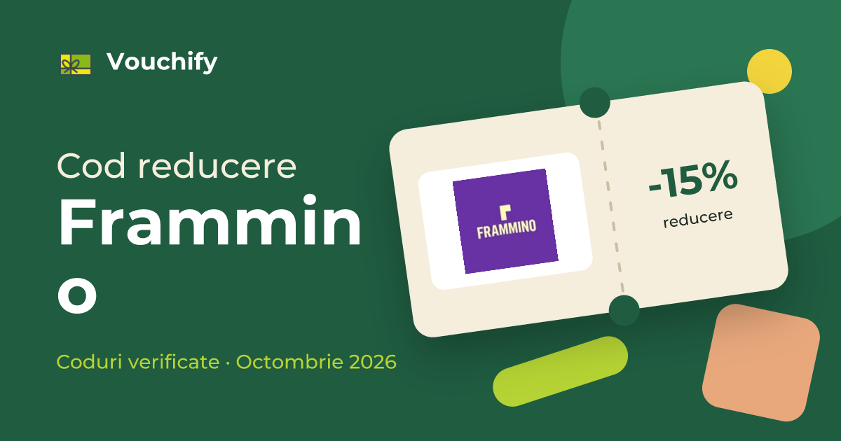 Frammino - Coduri Reducere și Vouchere Octombrie 2026