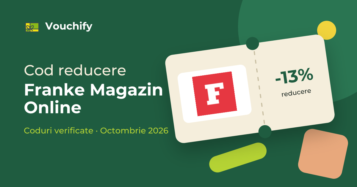 Franke Magazin Online - Coduri Reducere și Vouchere Octombrie 2026
