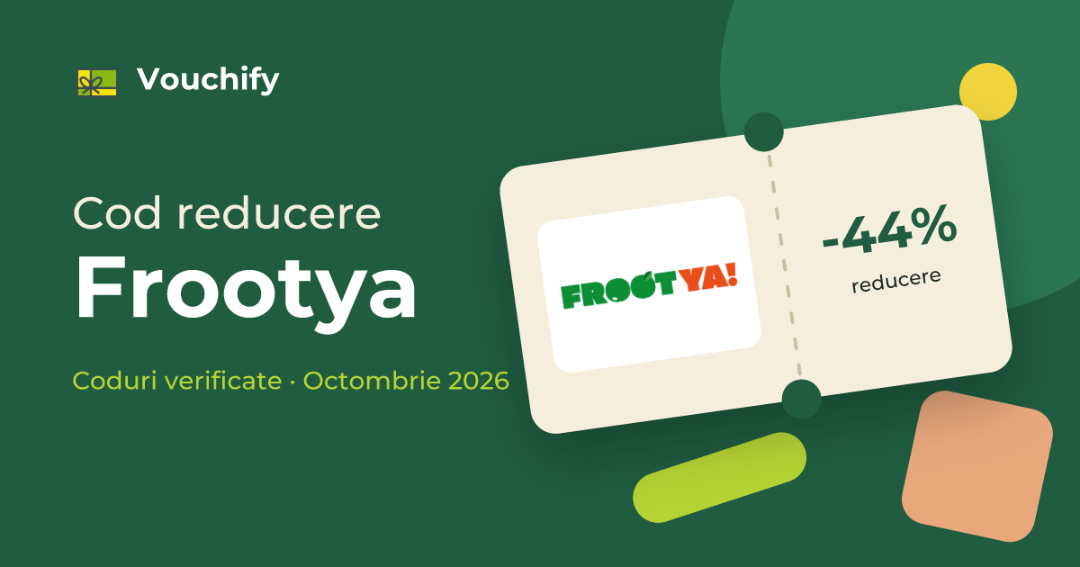 Frootya - Coduri Reducere și Vouchere Octombrie 2026