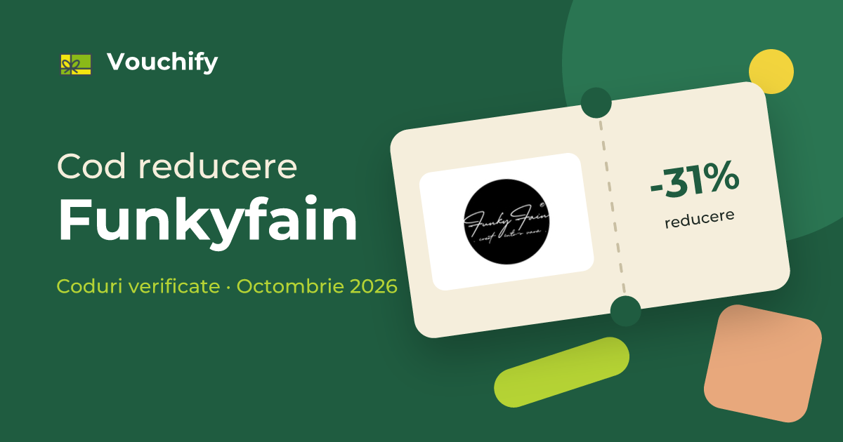 Funkyfain - Coduri Reducere și Vouchere Octombrie 2026