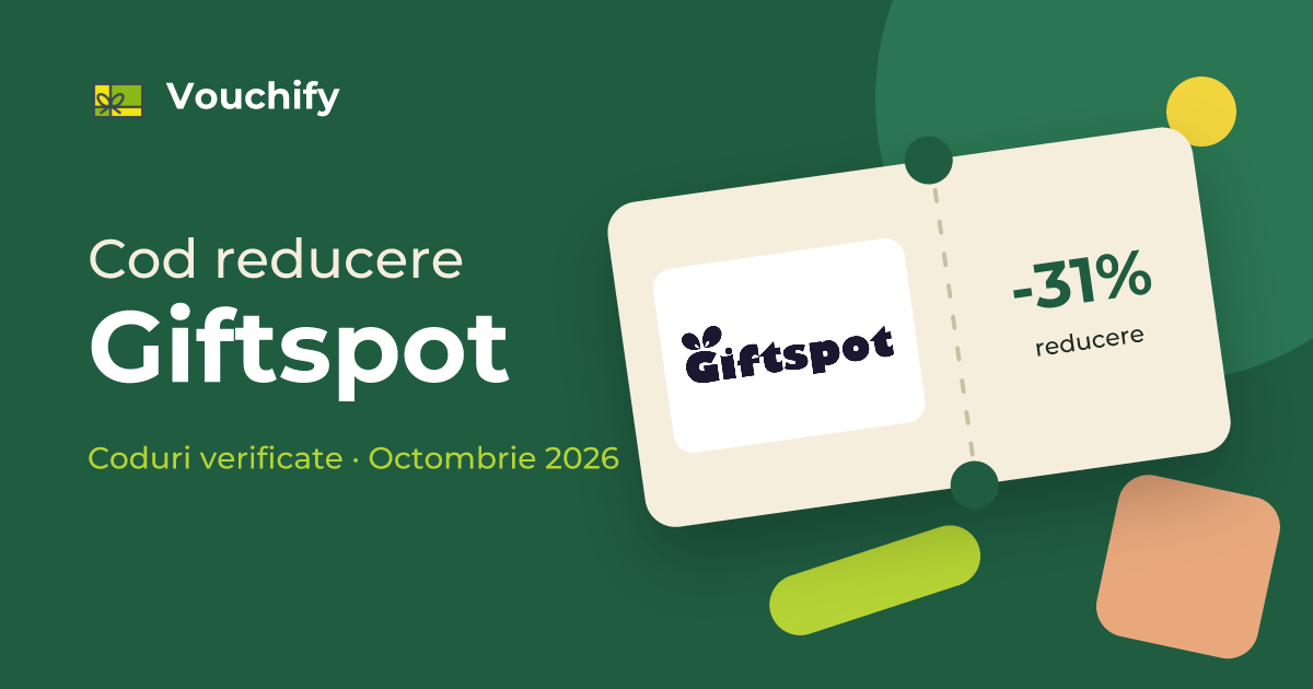 Giftspot - Coduri Reducere și Vouchere Octombrie 2026
