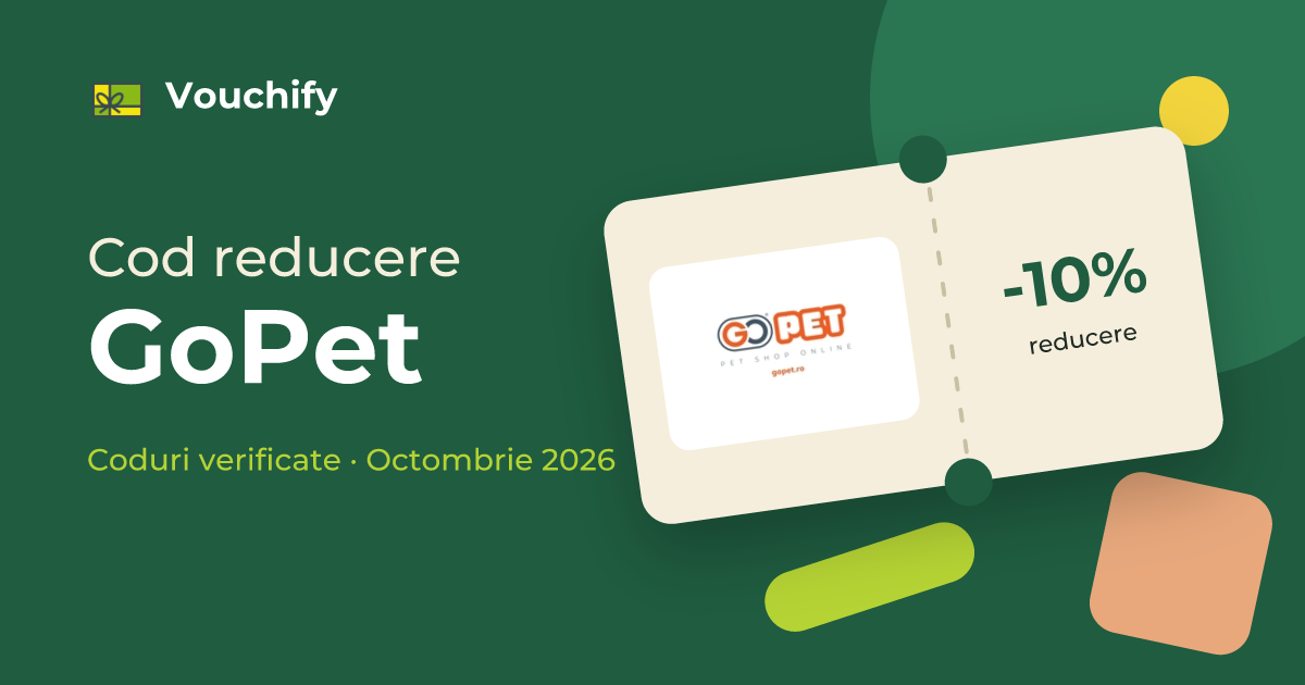 GoPet - Coduri Reducere și Vouchere Octombrie 2026