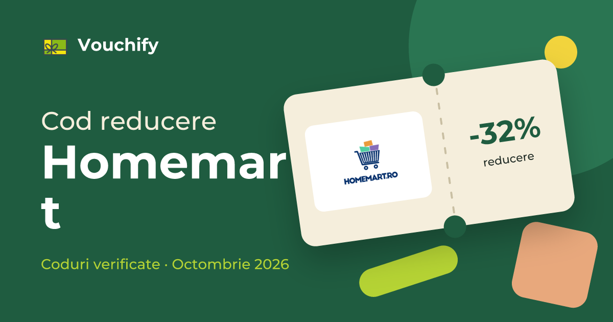 Homemart - Coduri Reducere și Vouchere Octombrie 2026