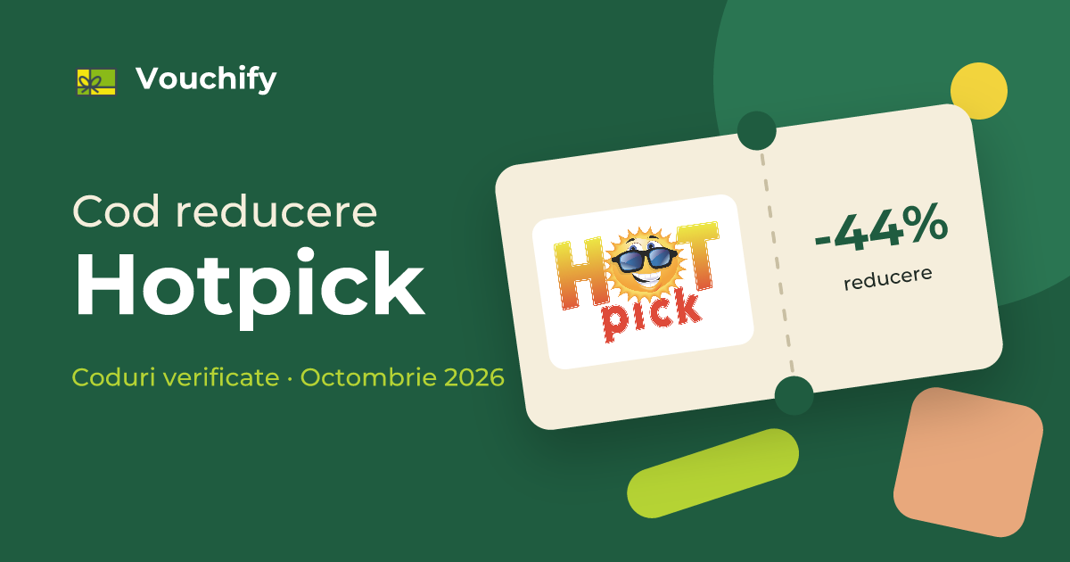 Hotpick - Coduri Reducere și Vouchere Octombrie 2026