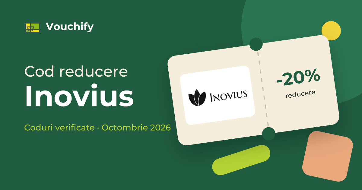 Inovius - Coduri Reducere și Vouchere Octombrie 2026