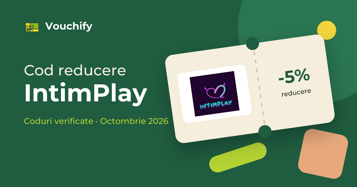 IntimPlay - Coduri Reducere și Vouchere Octombrie 2026