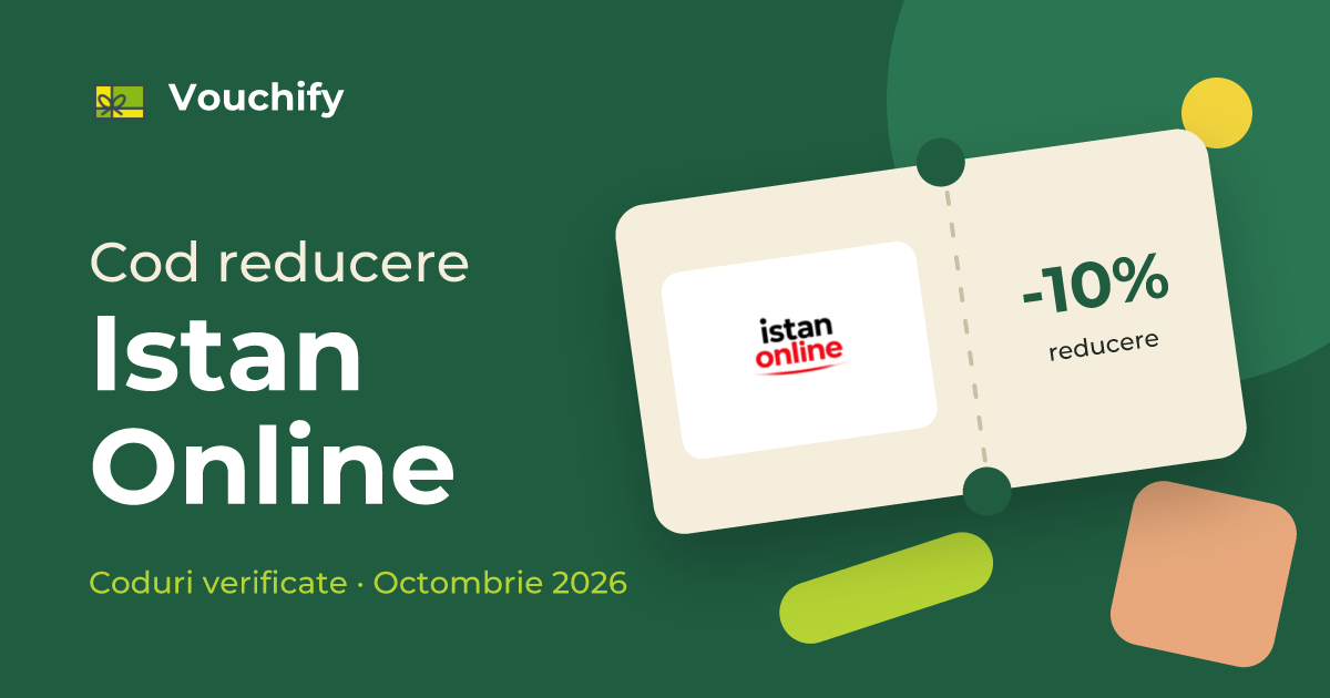 Istan Online - Coduri Reducere și Vouchere Octombrie 2026