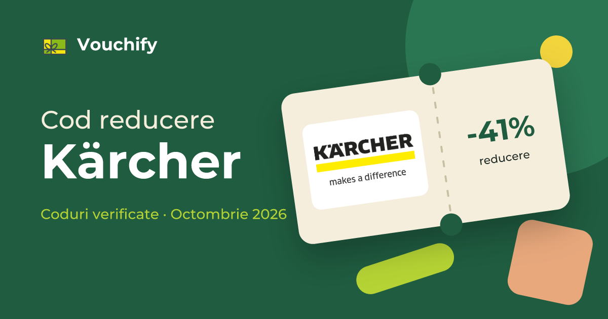 Kärcher - Coduri Reducere și Vouchere Octombrie 2026