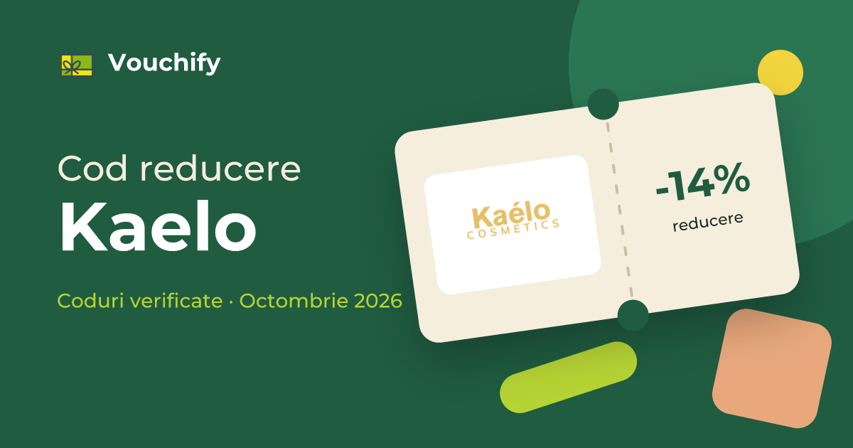 Kaelo - Coduri Reducere și Vouchere Octombrie 2026