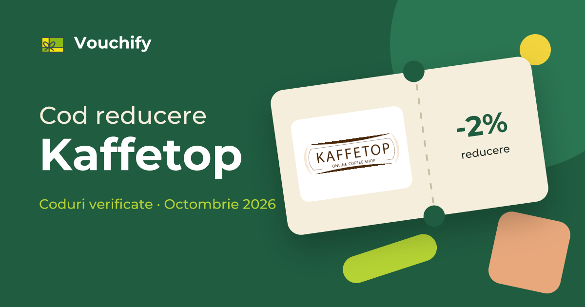 Kaffetop - Coduri Reducere și Vouchere Octombrie 2026