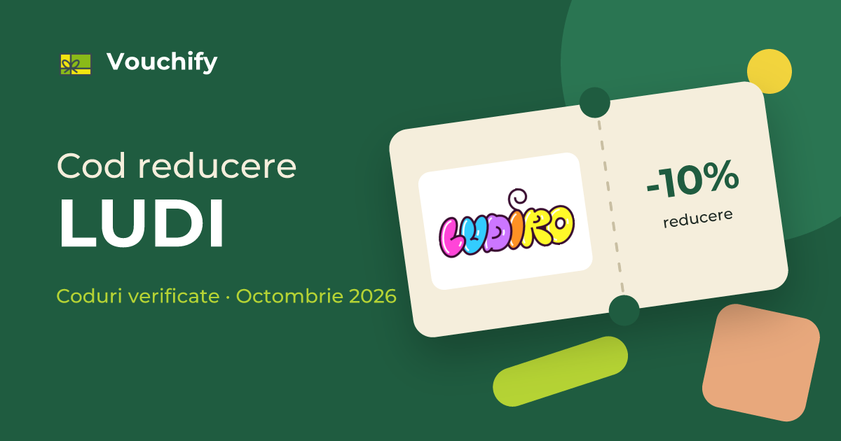 LUDI - Coduri Reducere și Vouchere Octombrie 2026