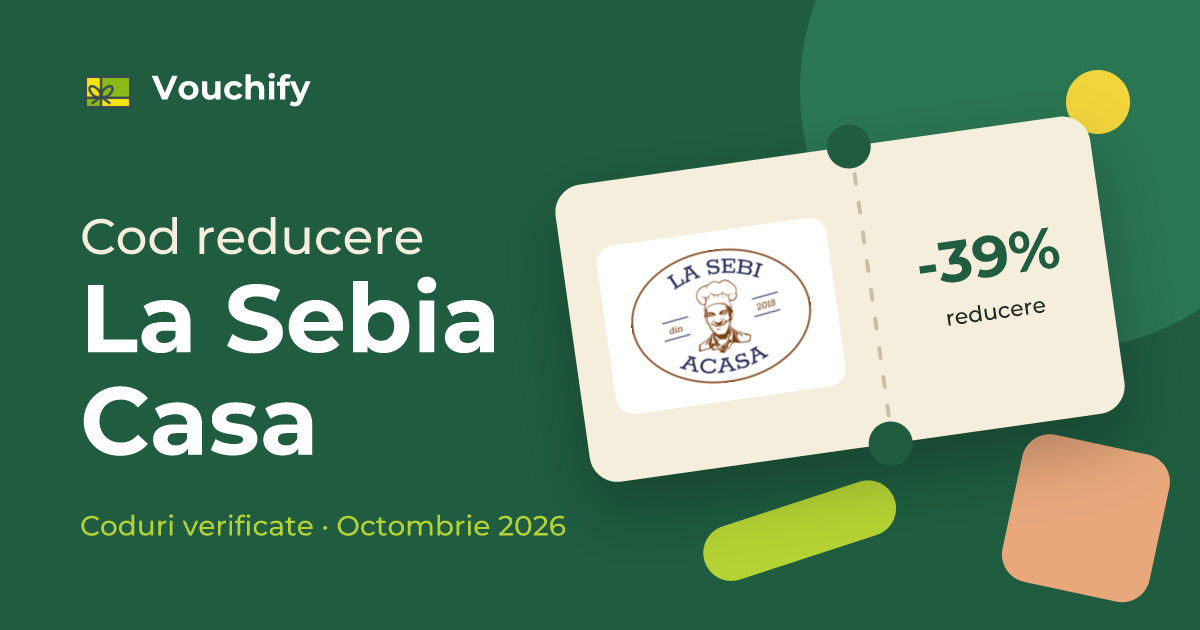 La Sebia Casa - Coduri Reducere și Vouchere Octombrie 2026