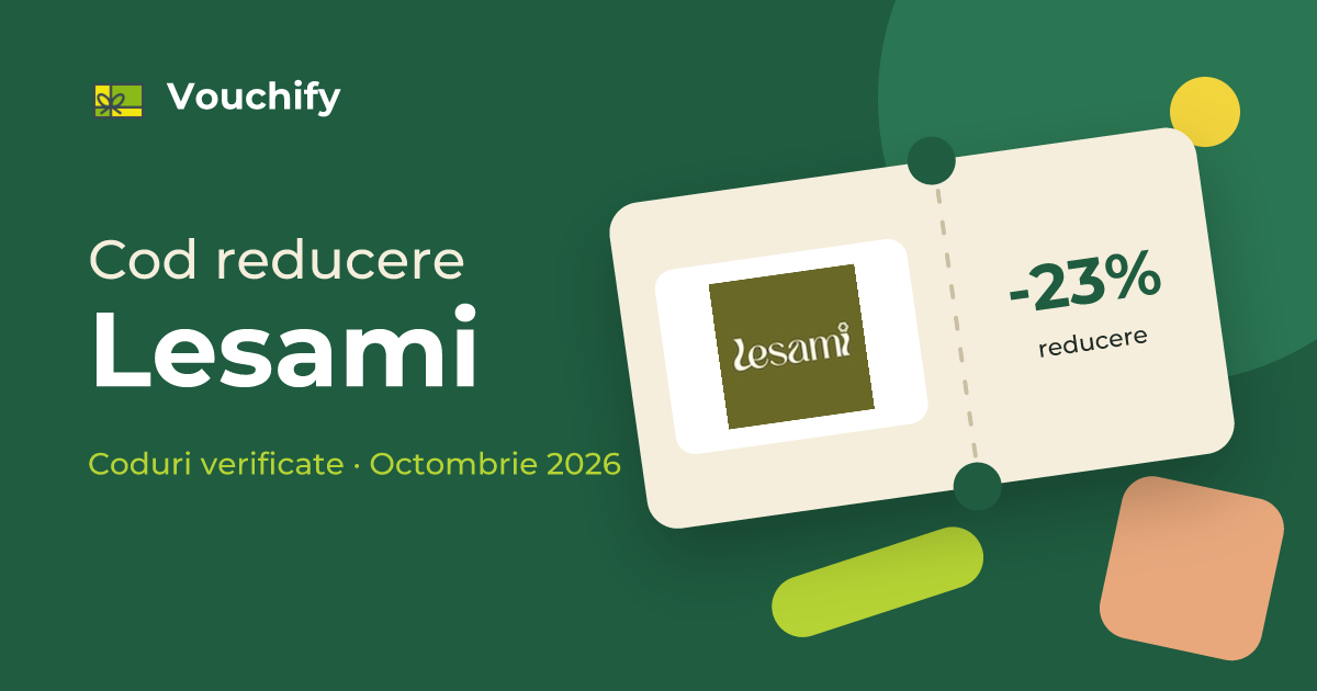 Lesami - Coduri Reducere și Vouchere Octombrie 2026